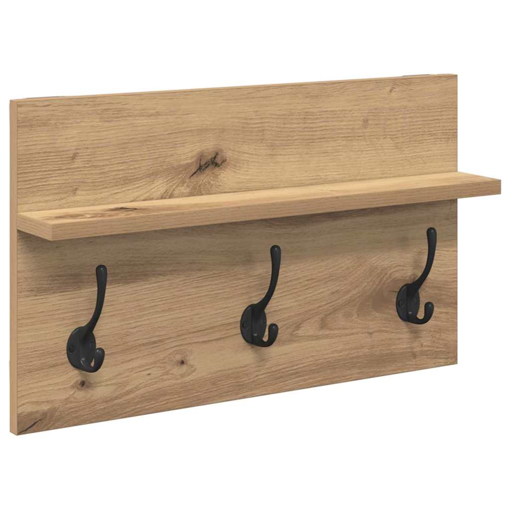 Hallway Furniture Set 4 pcs Black oak 90 x 31 x 46.5 cm